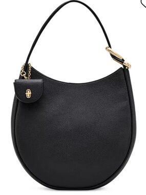Marc Jacobs Black Crescent Shoulder Bag